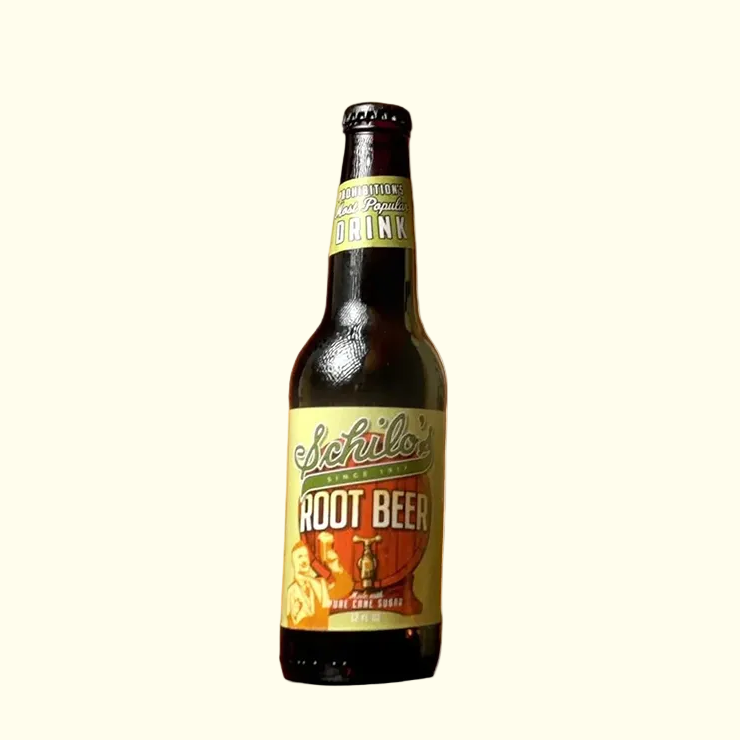 Schilo's Single Bottle of Root Beer